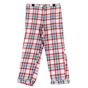 Talbots Pajama Pants Women M Plaid Lounge Sleepwear Cozy Chic Relaxed Drawstring